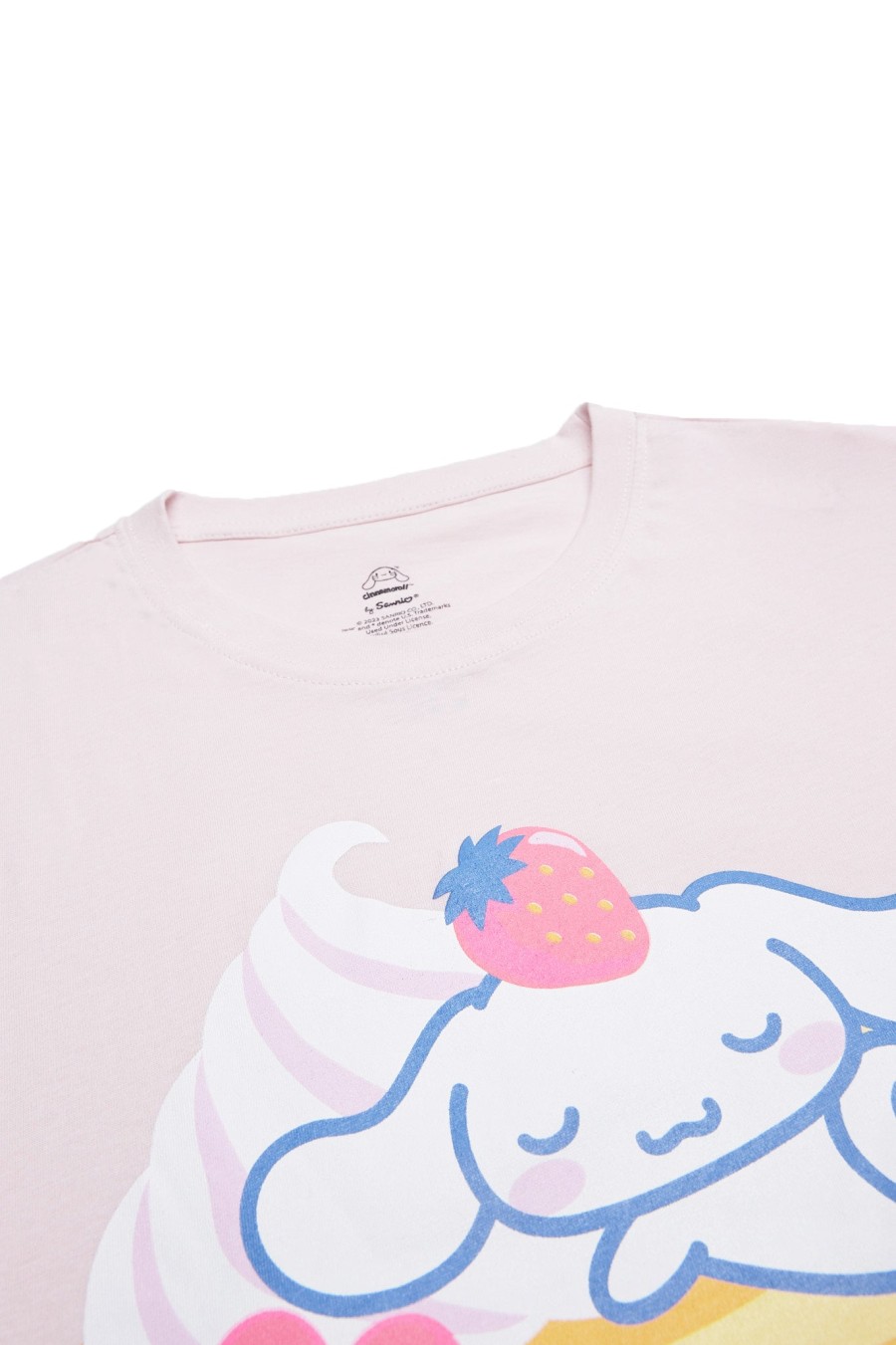 Aux Femmes Aéropostale T-Shirts | T-Shirt Decontracte Graphique Cinnamoroll Rose Clair