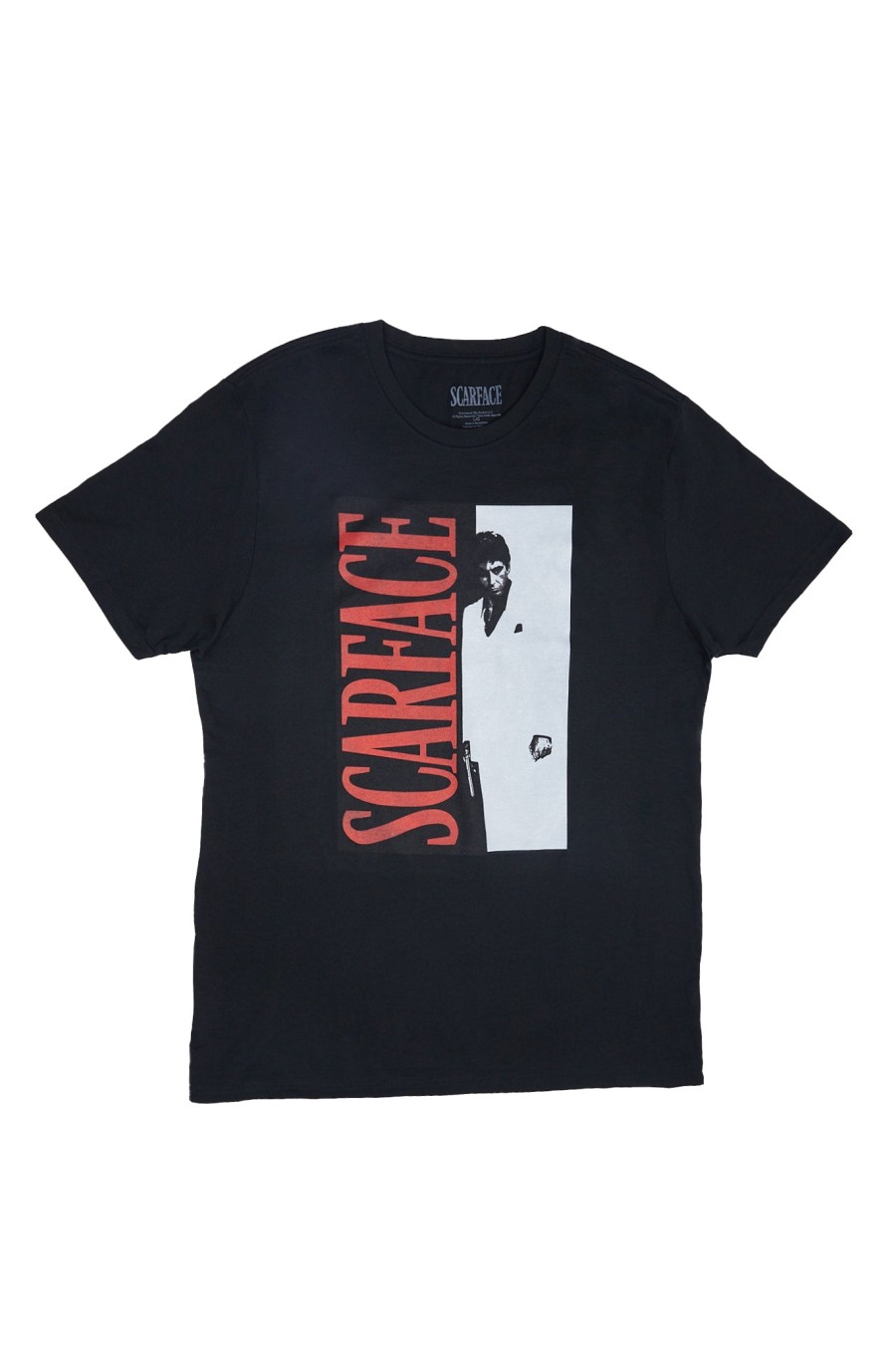 Pour Des Hommes Aéropostale Culture Pop | T-Shirt Graphique Scarface Noir