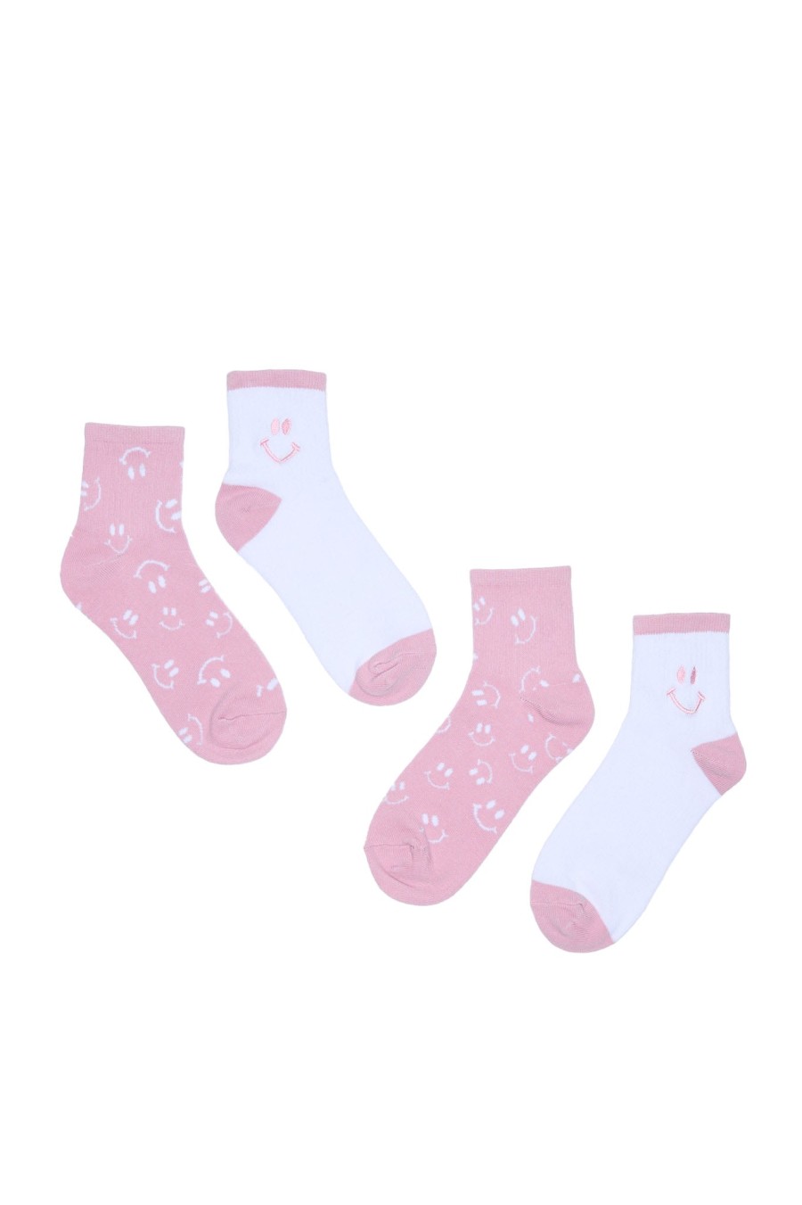 Aux Femmes Notes bleues Chaussettes | Lot De 2 Paires De Chaussettes Demi-Equipage Imprimees