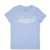 Aux Femmes Aéropostale Aeropostale | T-Shirt Classique Aeropostale Graphic Silver Foil Un Jean Bleu