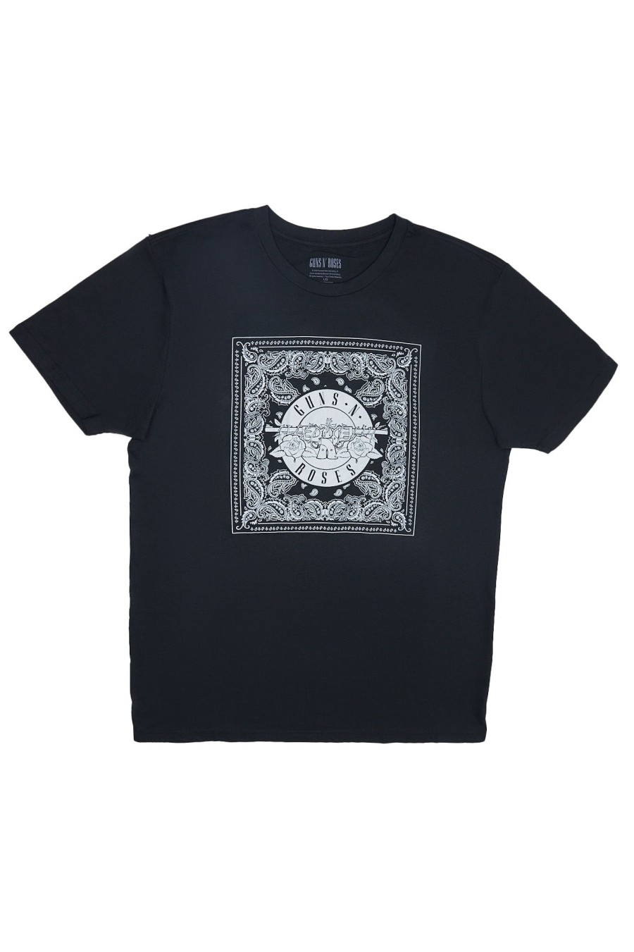 Pour Des Hommes Aéropostale Musique | T-Shirt Graphique Bandana Guns N' Roses Noir