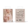 Aux Femmes Notes bleues Tatouages Temporaires | Pack De Tatouages Temporaires Inked By Dani