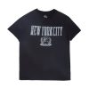 Aux Femmes Aéropostale Aeropostale | T-Shirt Boyfriend Graphique Aero New York City Noir