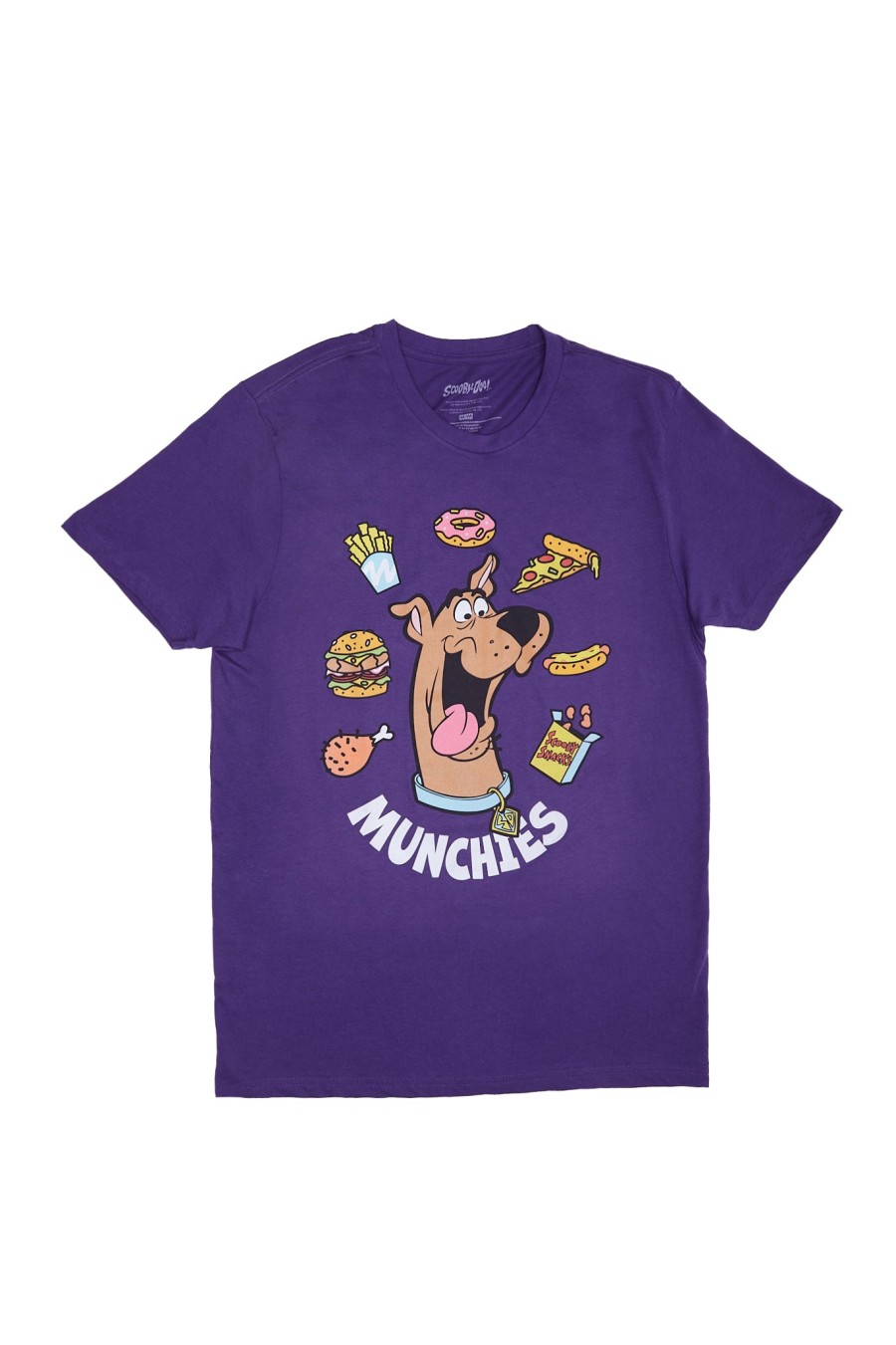 Pour Des Hommes Aéropostale Culture Pop | Scooby Doo! T-Shirt Graphique Munchies Violet