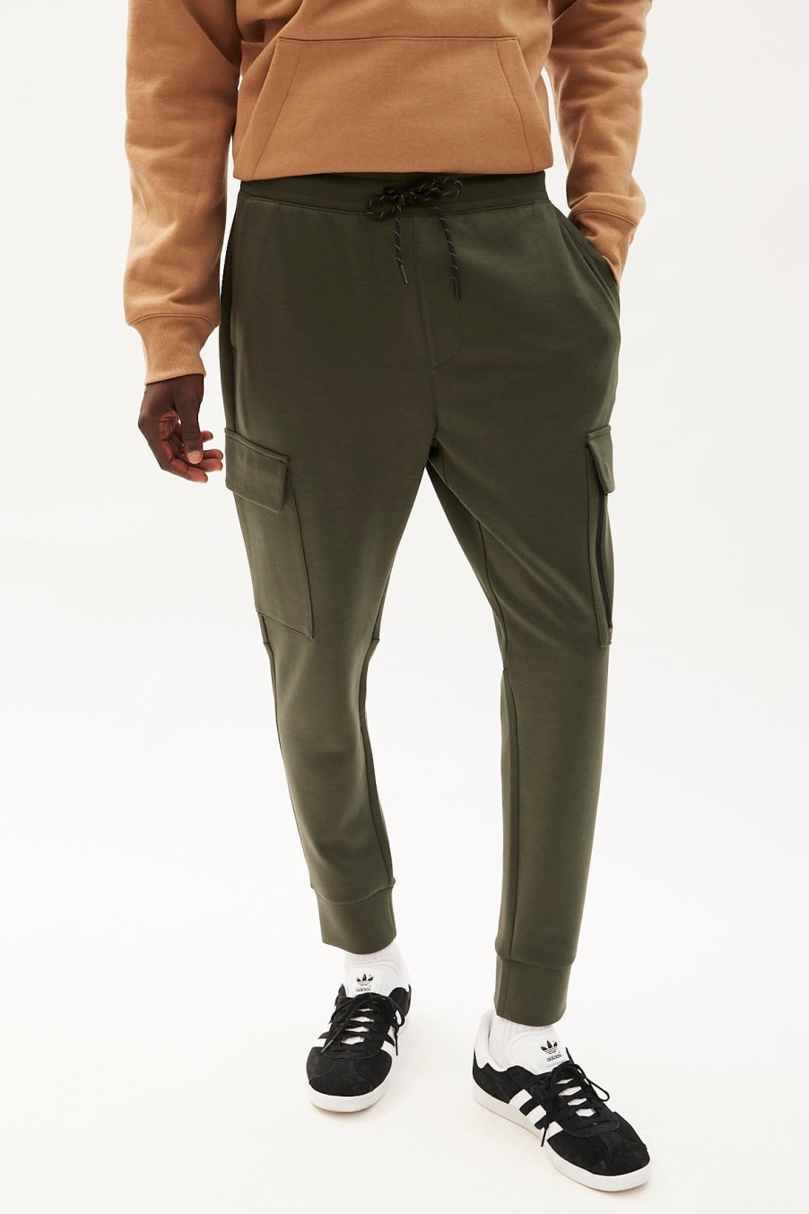 Pour Des Hommes Aéropostale Pantalons De Jogging | Pantalon Cargo En Polaire Aero Air Tech