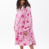 Aux Femmes Notes bleues Pyjamas | Sweat A Capuche Surdimensionne En Peluche Sherpa