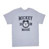 Aux Femmes Notes bleues Culture Pop | T-Shirt Petit Ami Graphique Mickey Mouse 1928 Lt Gray