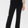 Aux Femmes Notes bleues | Pantalon Mom Ample Taille Tres Haute Noir