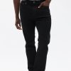 Pour Des Hommes Notes bleues Jeans | Jean Droit Ajuste Brodie Charbon