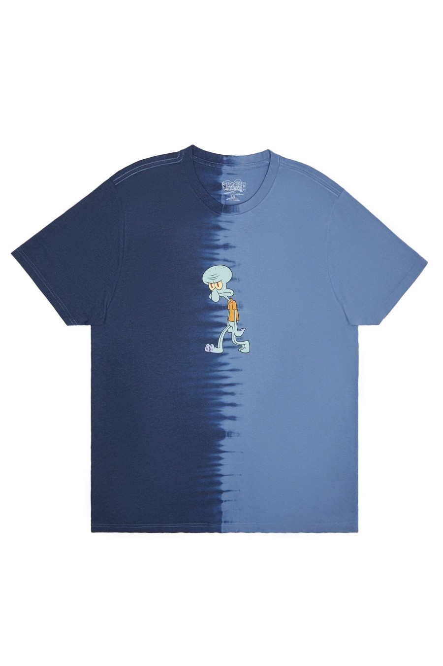 Pour Des Hommes Aéropostale Culture Pop | Squidward Graphic Tie Dyetee Bleu